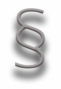 Symbol eines Paragraphenzeichens